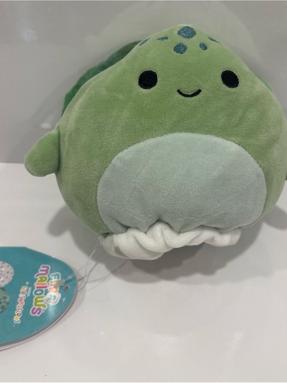 Squishmallows FlipAMallows Odile Grey Seal and Cole Teal Turtle - Medium NWT - Picture 1 of 4